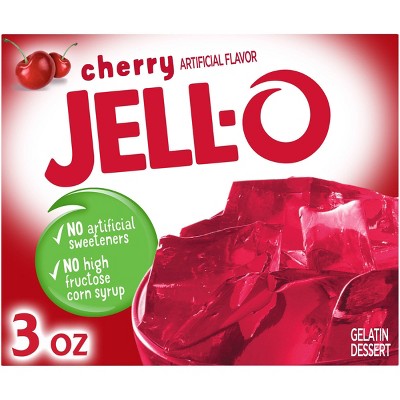 JELL-O Cherry Gelatin - 3oz