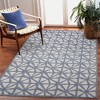 Liora Manne Carmel  Indoor/Outdoor Rug  Navy.. - 2 of 4