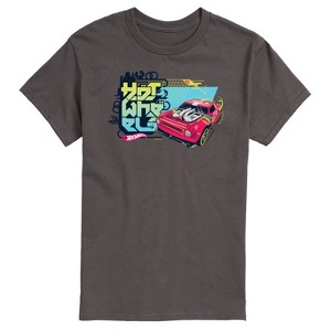 Men's - Hot Wheels - Red Car And Logo -Men's Short Sleeve T-Shirt Short Sleeve Graphic T-Shirt - 1 of 4