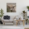 Stupell Industries Soft Highland Cow Canvas Wall Art - 2 of 4