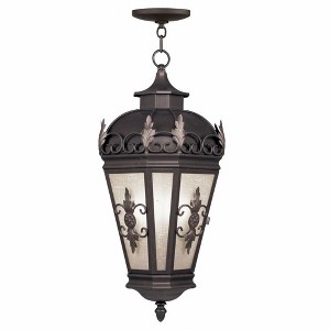 Livex Lighting Berkshire 3 - Light Pendant in  Bronze - 1 of 2