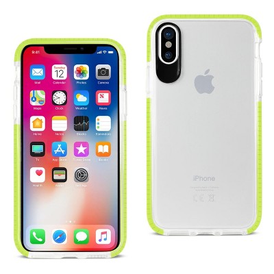 Reiko iPhone X/iPhone XS Soft Transparent TPU Case in Clear Green