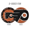 NHL Philadelphia Flyers Flimzee Flying Disc: Polyester, 9.75" Diameter, Age 9+ - 2 of 4
