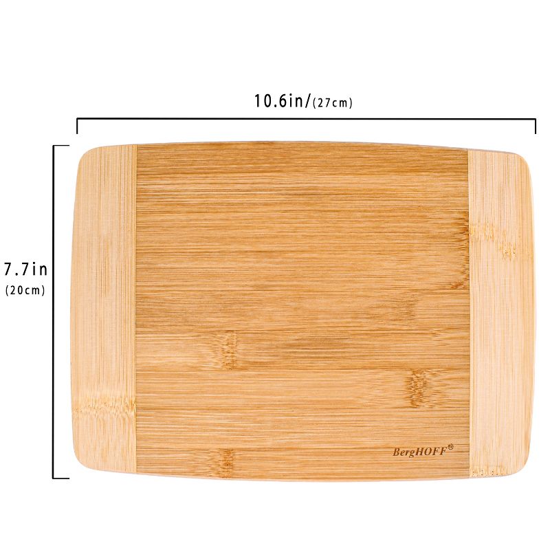 BergHOFF 3Pc Aaron Probyn Cheese Board Set, Two-toned Cutting Board, Cheese Knives Set, 4 of 10