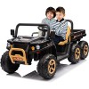 24V Ride-On Toy Truck for Kids - 4x35W Motors, 24V7AH Battery, 6 Anti-Slip Tires, Dump Truck, Parent Remote, Music Player - 2 of 4