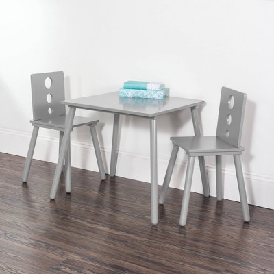 Image of Child Craft Forever Eclectic Cirque Table and Chairs - Gray