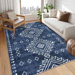 Area carpet, washable carpet, floor carpet, entrance, bedroom, living room indoor printed carpet - 1 of 4