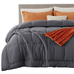 Bedsure | All Season Comforter Duvet Insert Quilted Down Alternative Comforters - 1 of 4