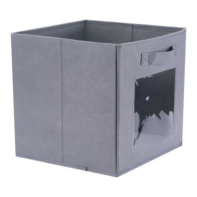 Unique Bargains Fabric Collapsible Lightweight Storage Bins with Handles 3 Pcs