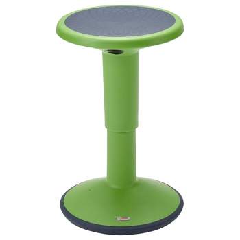 ECR4Kids SitWell Height-Adjustable Wobble Stool - Active Flexible Seating Chair for Kids and Adults - School and Office