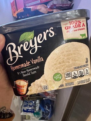 Breyers Homemade Vanilla Ice Cream Tub, 48 oz - City Market