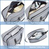 MaseiKar Travel Duffle Bag for Men, Weekender Bag for Women with Toiletry Bags, Carry On Overnight Bags with 17.3 inch Laptop Pouch - 4 of 4
