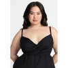 ELOQUII Women's Plus Size Wide Leg Jumpsuit - 4 of 4