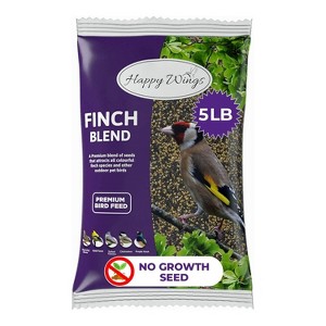 Happy Wings NO GROW Finch Blend - 5lbs Bag - 1 of 4