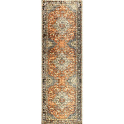 nuLOOM Esmeralda SpinClean Machine Washable Stain-Resistant Area Rug