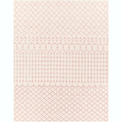 Mark & Day Knutsford 7'10"x10'2" Rectangle Woven Indoor Area Rugs Pale Pink: Stain-Resistant, Pet Friendly, Luxury Bohemian