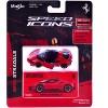 Ferrari SF90 Stradale Red with Black Top "Speed Icons" Series 1/64 Diecast Model Car by Maisto - 4 of 4