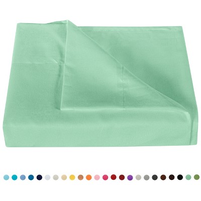 Brushed Microfiber Flat Sheet Only, Super Soft Hotel Quality Top Sheet - NTBAY