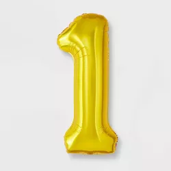 34" Number 1 Foil Balloon - Spritz™
