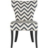 Jappic 20" H Ring Chair (Set of 2) - MCR4721 - Navy/White - Safavieh Couture - 2 of 4