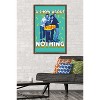 Trends International Seinfeld - A Show About Nothing Teal Framed Wall Poster Prints - 2 of 4