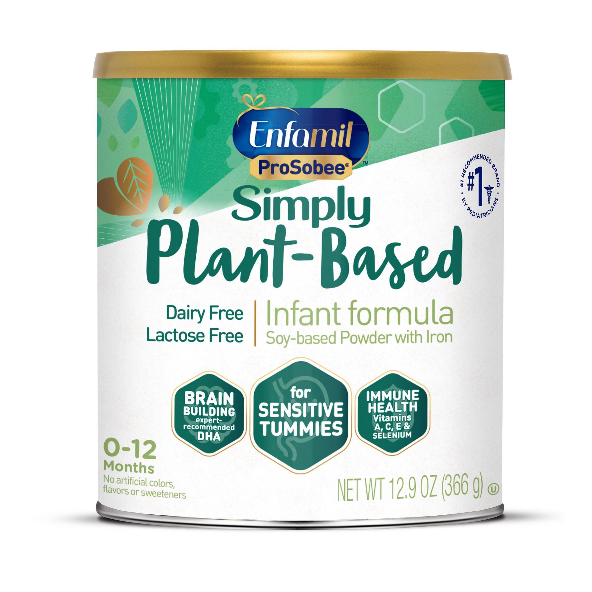Enfamil Prosobee Plant-Based Soy Powder Infant Formula