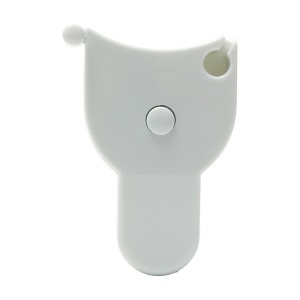 Unique Bargains Measuring Tape 1.5M Push-Button Scandinavian Style Tape Measure +/-5% Accuracy Fiberglass 2.36"x1.57"x0.39" 1 Pcs - 1 of 3