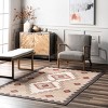 Nuloom Imelda Aztec Pet Friendly Machine Washable Area Rug - 2 of 4