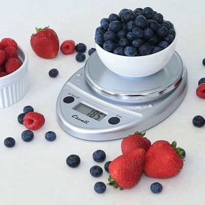 Escali Primo Chrome Digital Kitchen Scale with Tare Function
