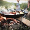 Petromax Cast Iron Fire Skillet for Kitchen or Camping, Pre-Seasoned Cookware for Campfire or Home Oven and Stove, Conducts Heat Evenly, Side Handles - 4 of 4