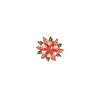 C&F Home Poinsettia Napkin Ring - Thumbnail 5