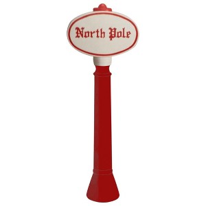 Union Products 76940 45" Blow Mold North Pole Lighted Christmas Yard Decoration - 1 of 4