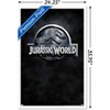 Trends International Jurassic World - Logo Framed Wall Poster Prints - 3 of 4