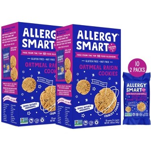 Allergy Smart Oatmeal Raisin Cookies - Pack of 6 - 4.95 oz - 1 of 4