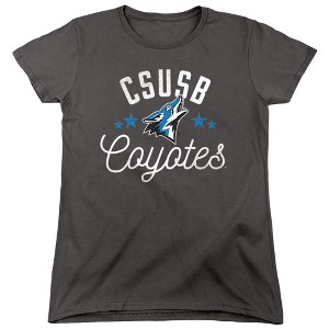 Women's California State University San Bernardino Coyotes T-Shirt - 1 of 4