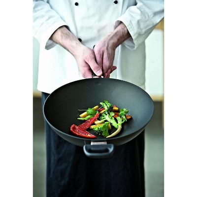 Scanpan Classic 12.5 Inch Black Nonstick Aluminum Wok