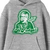 Bioworld A Christmas Story Oh Fudge Ralphie with Soap in Mouth Youth Heather Gray Graphic Hoodie - 2 of 3