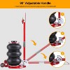 Pneumatic Triple Bag Air Jack 6600lbs Adjustable Handle Lifting Height Up To 17.7" - 4 of 4