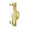 Livex Lighting Castleton 1 - Light Sconce in  Polished Brass - 3 of 4