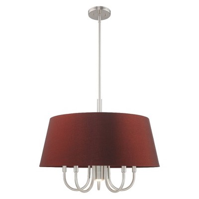 Livex Lighting Belclaire 5 - Light Chandelier in  Brushed Nickel