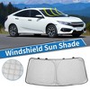 Unique Bargains Car Window Cover for Honda N-BOX JF5 / JF6 Series Aluminum Film Foldable - 2 of 4