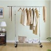 Boersma Clothes Rack Heavy Duty Clothing Rack 600LBS Rolling Clothes Racks for Hanging Clothes, Commercial Garment Rack Heavy Duty Clothes Rack - 2 of 4