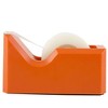 JAM Paper Colorful Desk Tape Dispensers - Orange: Plastic Stationery, Paper Clips & Fasteners, 1.75" Height, 2.5" Width - 3 of 4