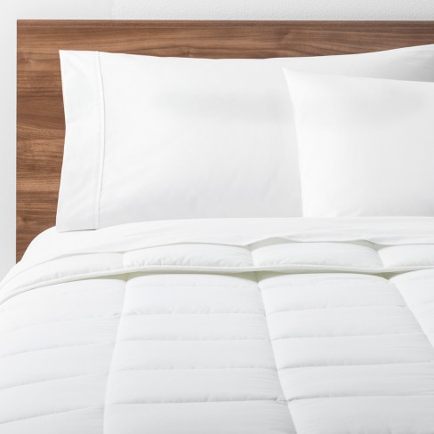 White Solid Down Alternative Comforter Twin Xl Made By Design