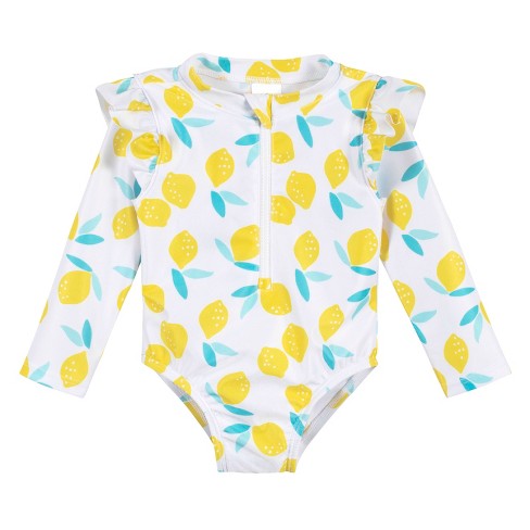 Lemon baby bathing suit online