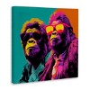 Stupell Industries Pop Style Gorilla Duo, 24" x 24" - 3 of 4