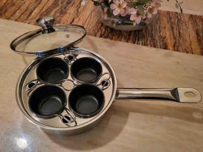 Demeyere Resto 4 Cup Egg Poacher — Las Cosas Kitchen Shoppe