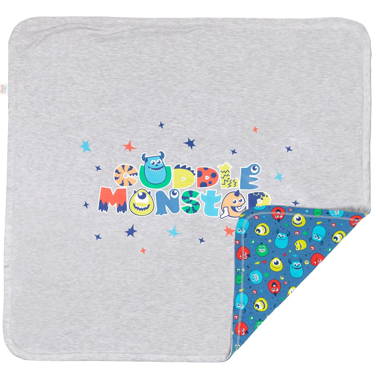Disney Winnie the Pooh,Lion King,Pixar Monsters Inc.,Princess Baby Sleep N' Play Coverall Bib Blanket and Burp Cloth 4 Piece Outfit Set Newborn - thumbnail 3