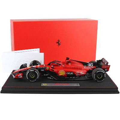 Ferrari SF-23 #16 Charles Leclerc Formula One F1 "Singapore GP" (2023) Limited Edition to 60 pcs 1/18 Diecast Model Car by BBR