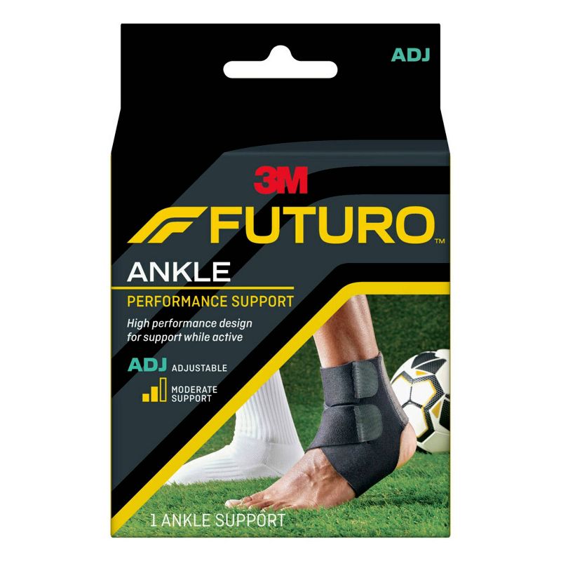 FUTURO Performance Ankle Support, Adjustable Ankle Brace for Sport - 1pk, 1 of 10